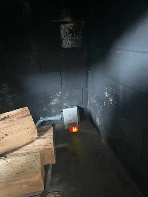 Electrical outlet installation in Asheville: adding a safe, code-compliant receptacle in a basement crawl space for reliable power where it's needed most